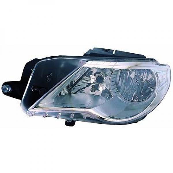 DIEDERICHS Forlygte 2247280 H7/H7/H7 højre for VW