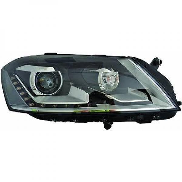 DIEDERICHS Forlygte 2248084 LED højre for VW