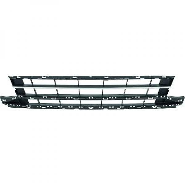 DIEDERICHS Kofangergitter 2249045 midten for VW