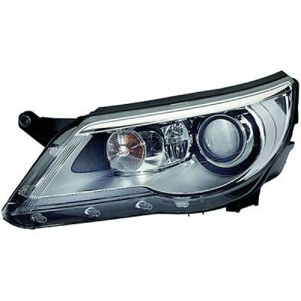 DIEDERICHS Forlygte 2255085 D1S (gasafladningslampe) venstre for VW