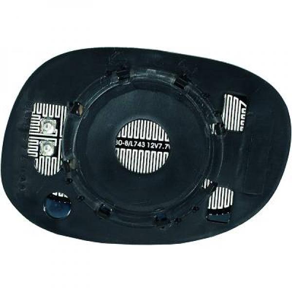 DIEDERICHS Spejlglas, udvendig spejl 4005027 venstre for PEUGEOT
