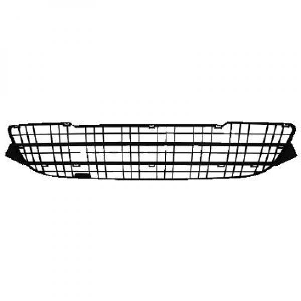DIEDERICHS Kofangergitter 4414645 foran for RENAULT