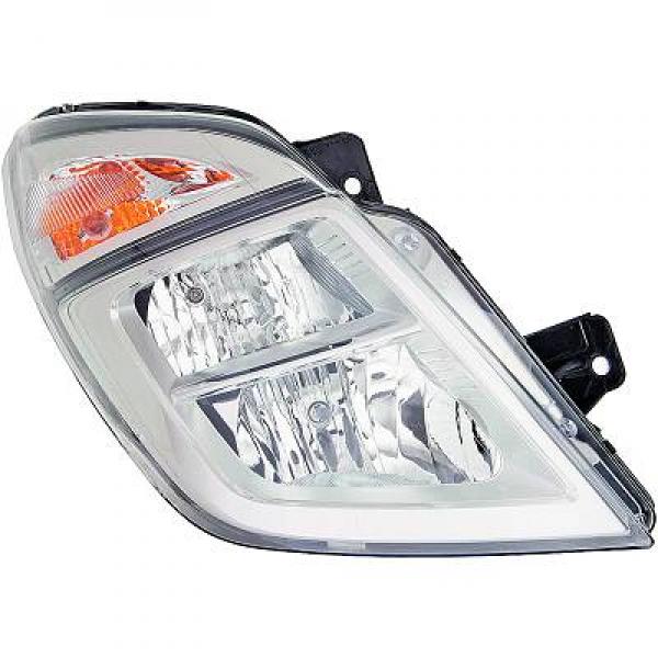 DIEDERICHS Forlygte 6070081 H7/H1 venstre for NISSAN