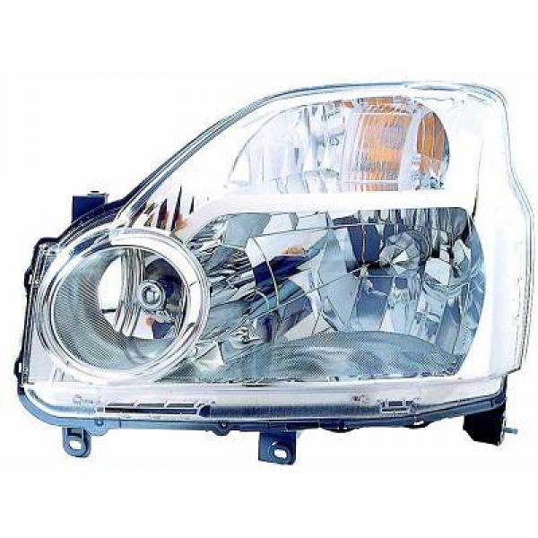 DIEDERICHS Forlygte 6086881 H4 venstre for NISSAN