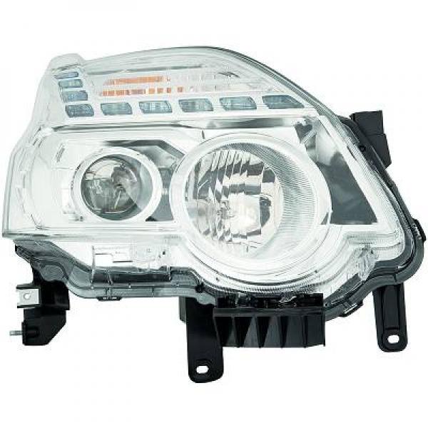 DIEDERICHS Forlygte 6086980 WY21W højre for NISSAN