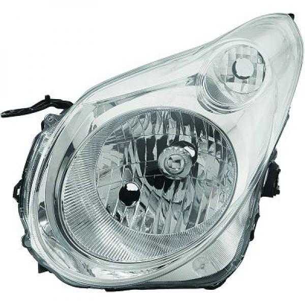 DIEDERICHS Forlygte 6405080 H4 højre for SUZUKI
