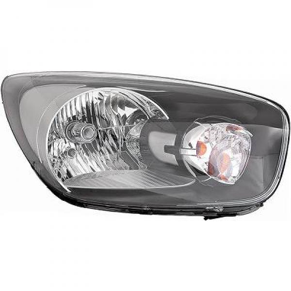 DIEDERICHS Forlygte 6506080 H4 højre for KIA