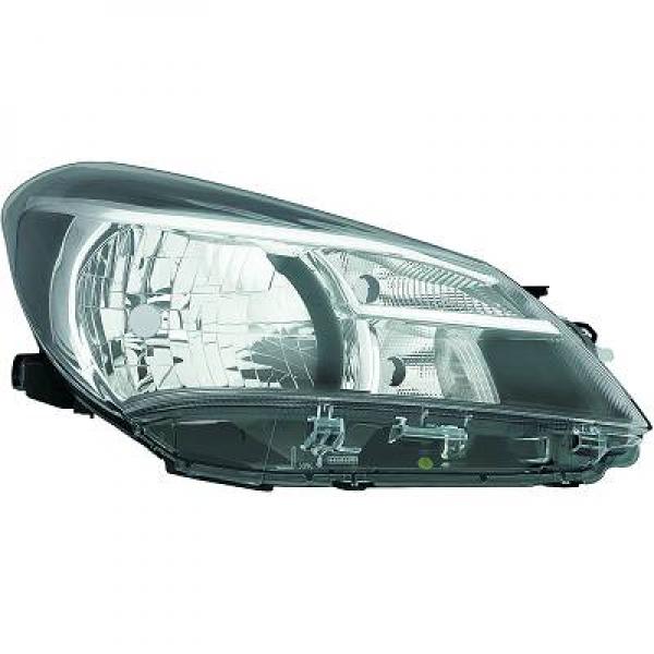 DIEDERICHS Forlygte 6607182 H4 højre for TOYOTA