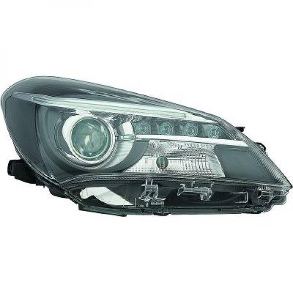 DIEDERICHS Forlygte 6607184 HIR2 højre for TOYOTA