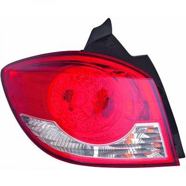 DIEDERICHS Baglygte 6913190 PY21W højre for CHEVROLET