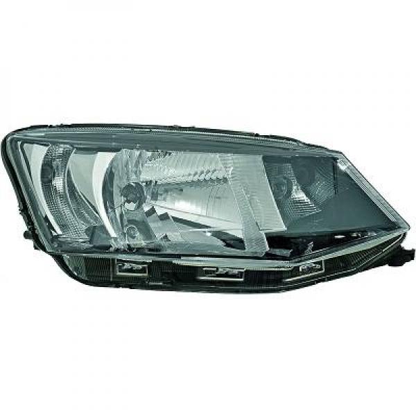 DIEDERICHS Forlygte 7807980 H4 højre for SKODA