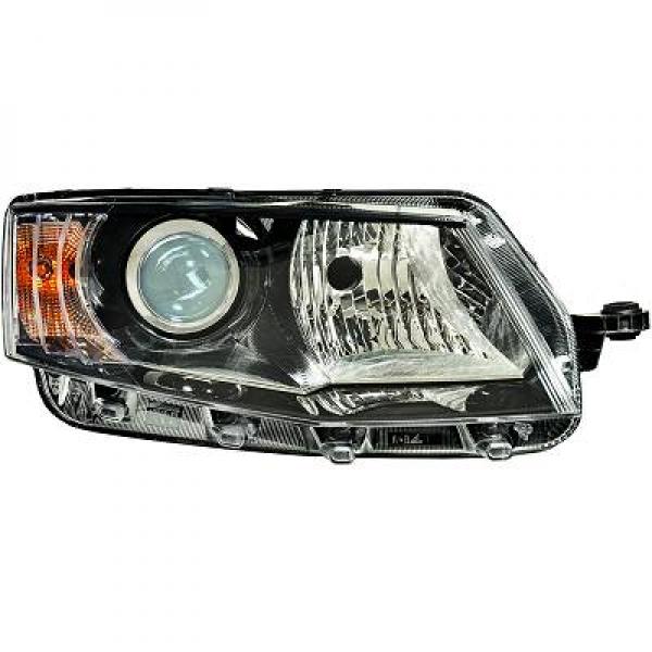 DIEDERICHS Forlygte 7832084 D3S (gasudladningspærer) højre for SKODA