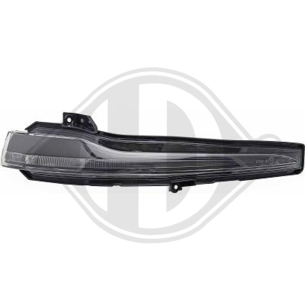 DIEDERICHS Blinklygte 1668324 Sidespejl højre side for MERCEDES-BENZ