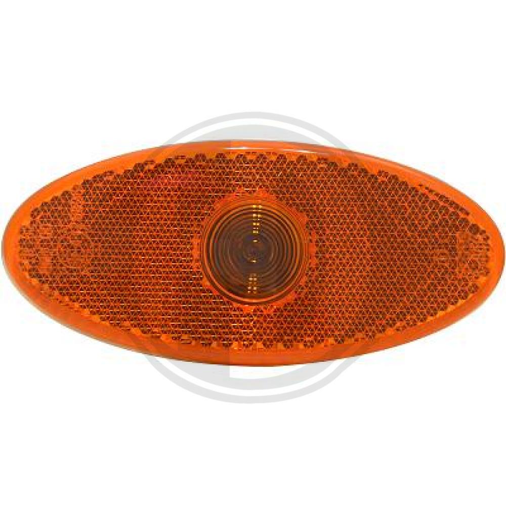 DIEDERICHS Blinklygte 1887078 Sideinstallation for OPEL NISSAN RENAULT
