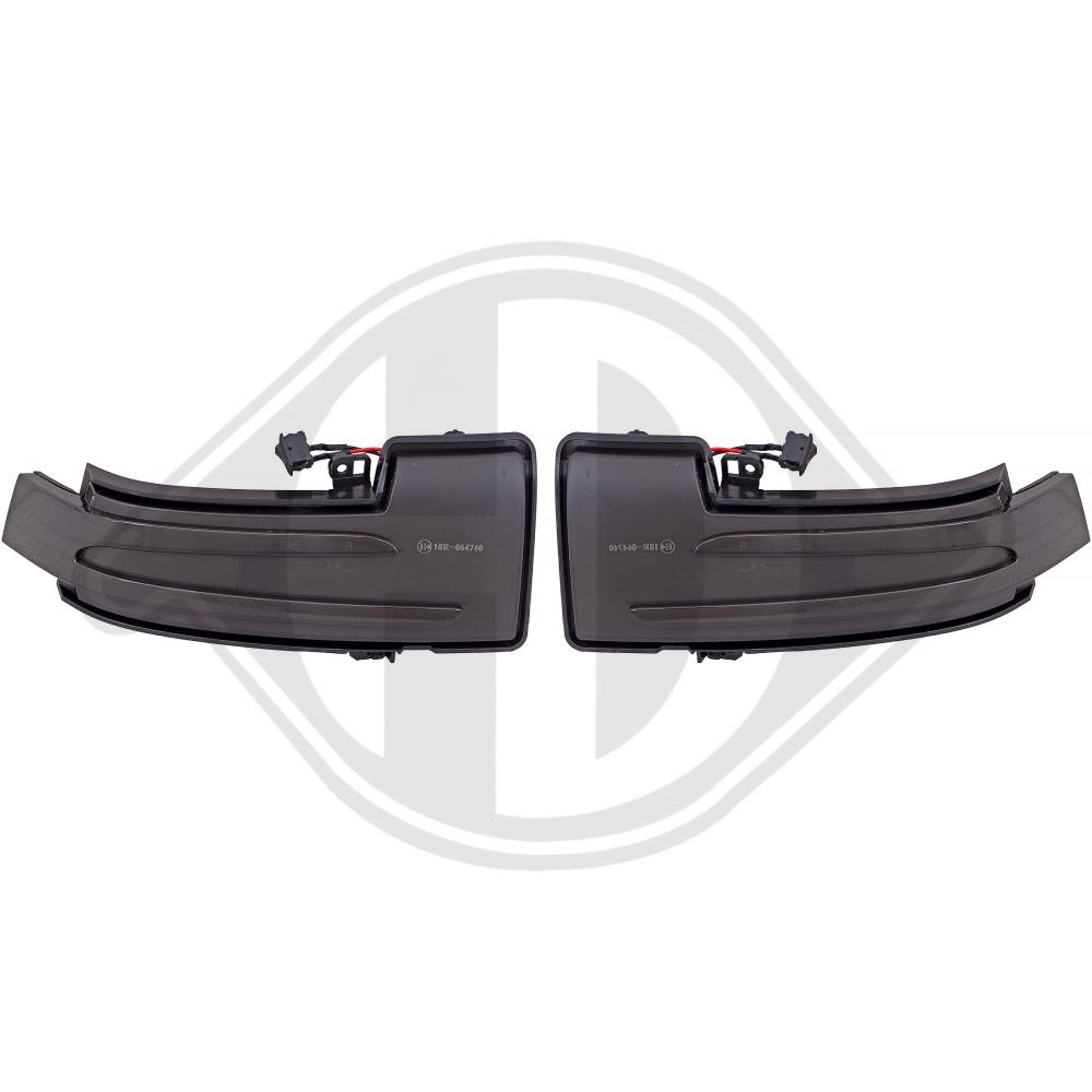 DIEDERICHS Blinklygte 1695227 Sidespejl venstre side for MERCEDES-BENZ