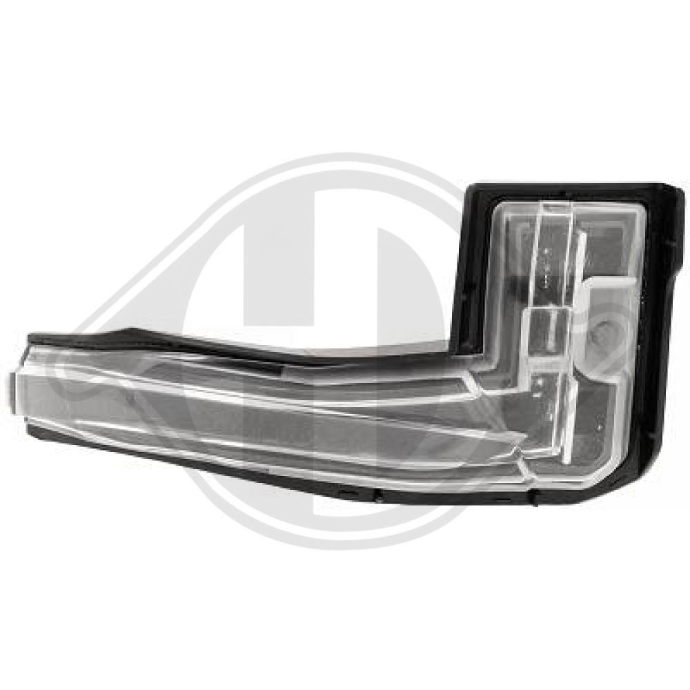 DIEDERICHS Blinklygte 4237326 Sidespejl højre side for PEUGEOT
