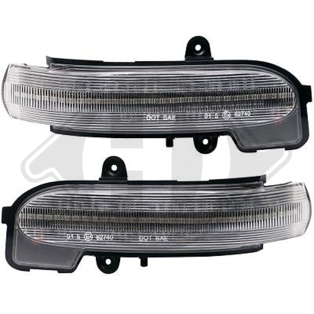 DIEDERICHS Blinklygte lid10450 LED sidespejl