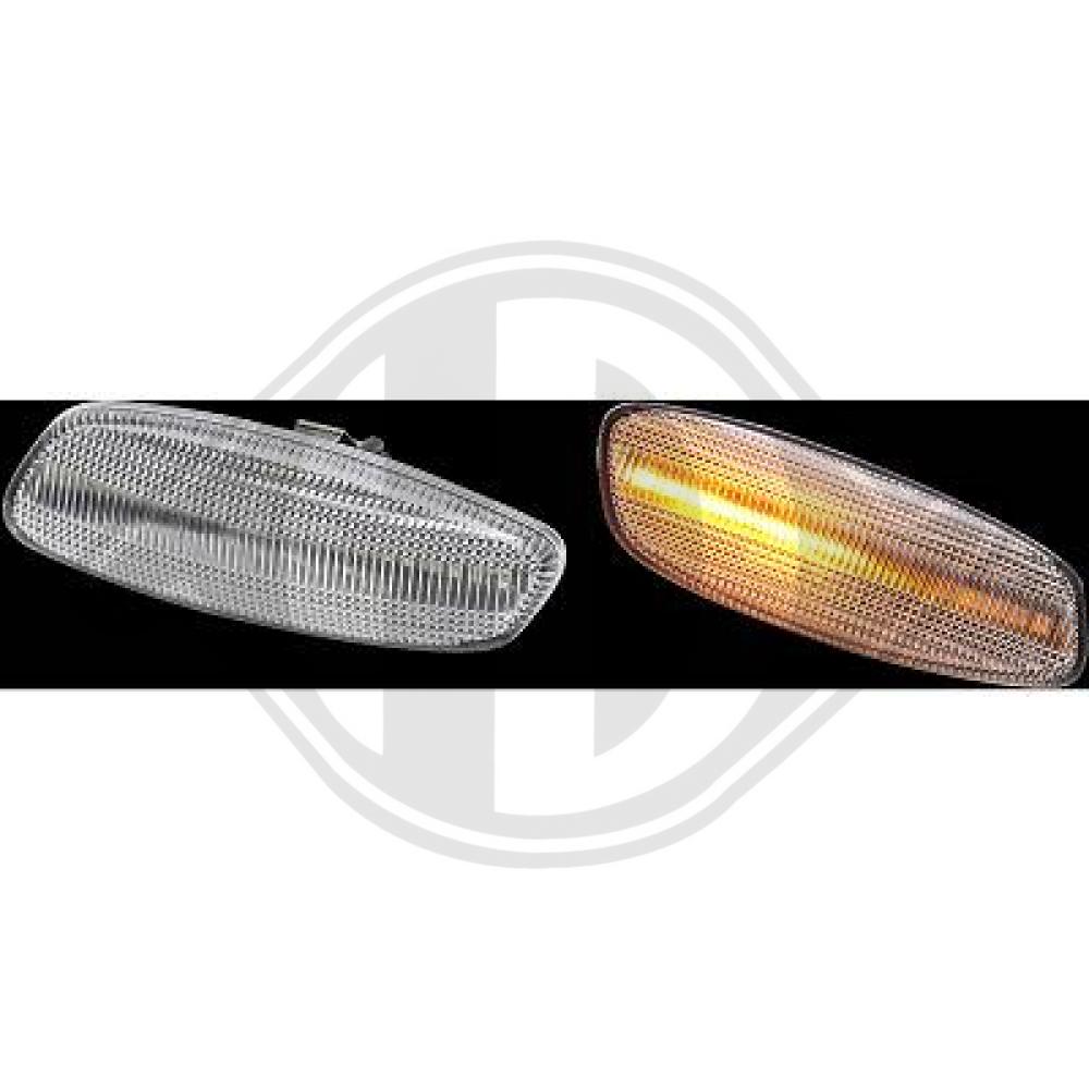 DIEDERICHS Blinklygte lid10454 LED sidespejl
