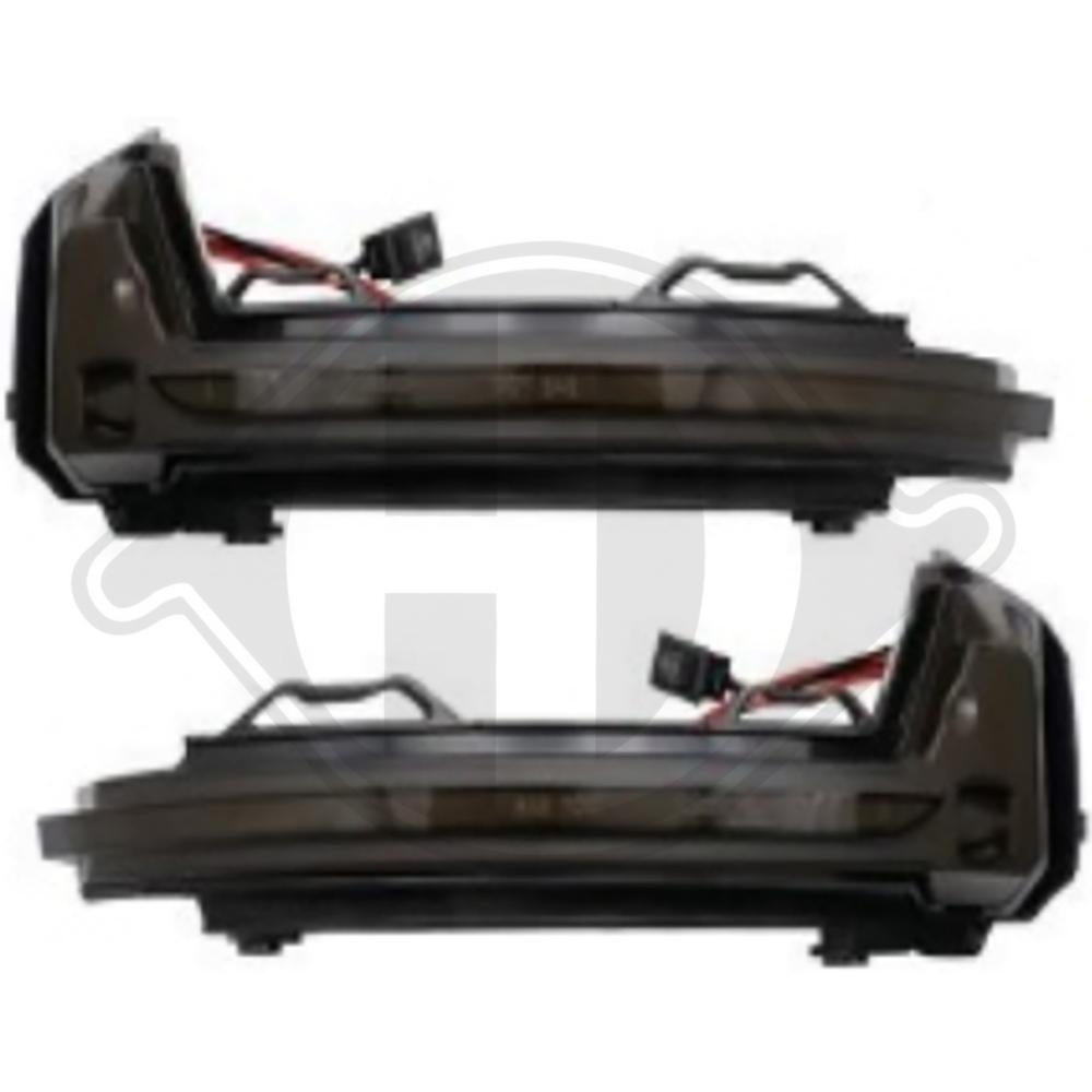 DIEDERICHS Blinklygte lid10482 sidespejl for VW