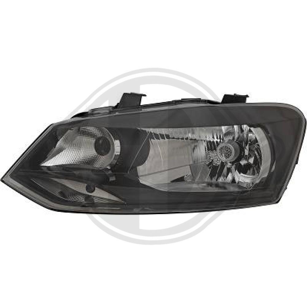 DIEDERICHS Forlygte 2206985 H4 venstre for VW