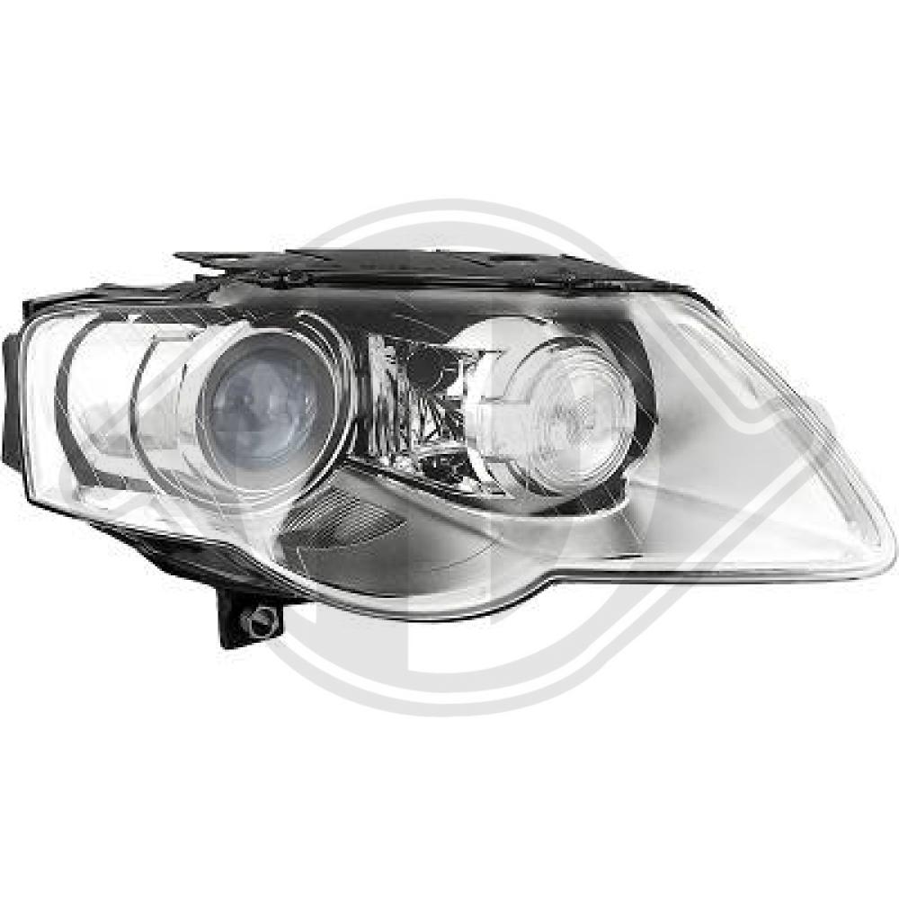 DIEDERICHS Forlygte 2247084 D1S (gasafladningslampe) højre for VW