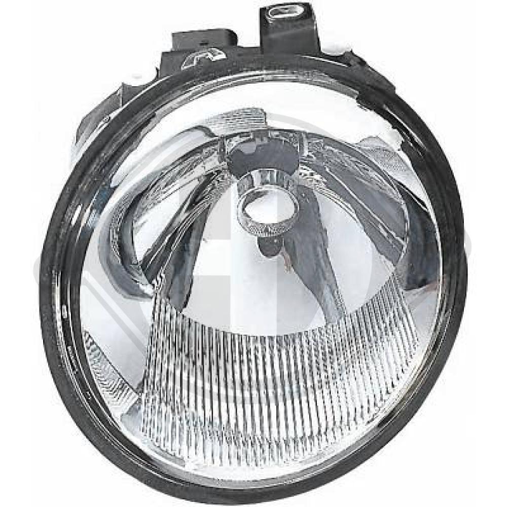 DIEDERICHS Forlygte 2208083 H4 venstre for VW