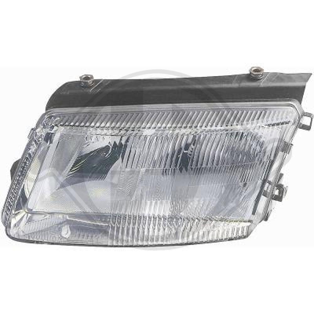 DIEDERICHS Forlygte 2245983 H7/H4 venstre for VW