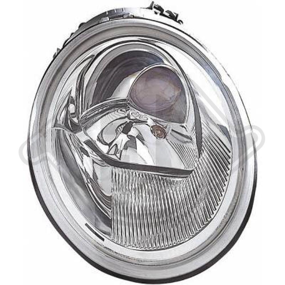 DIEDERICHS Forlygte 2265082 H1/H1 højre for VW