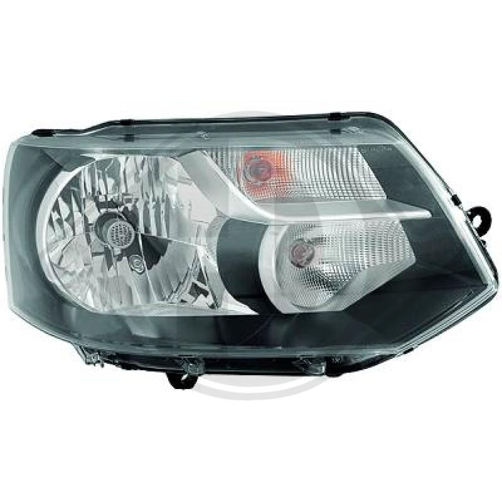 DIEDERICHS Forlygte 2273980 H4 højre for VW