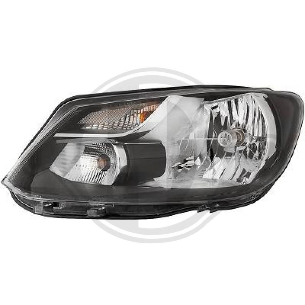DIEDERICHS Forlygte 2296683 PY21W venstre for VW