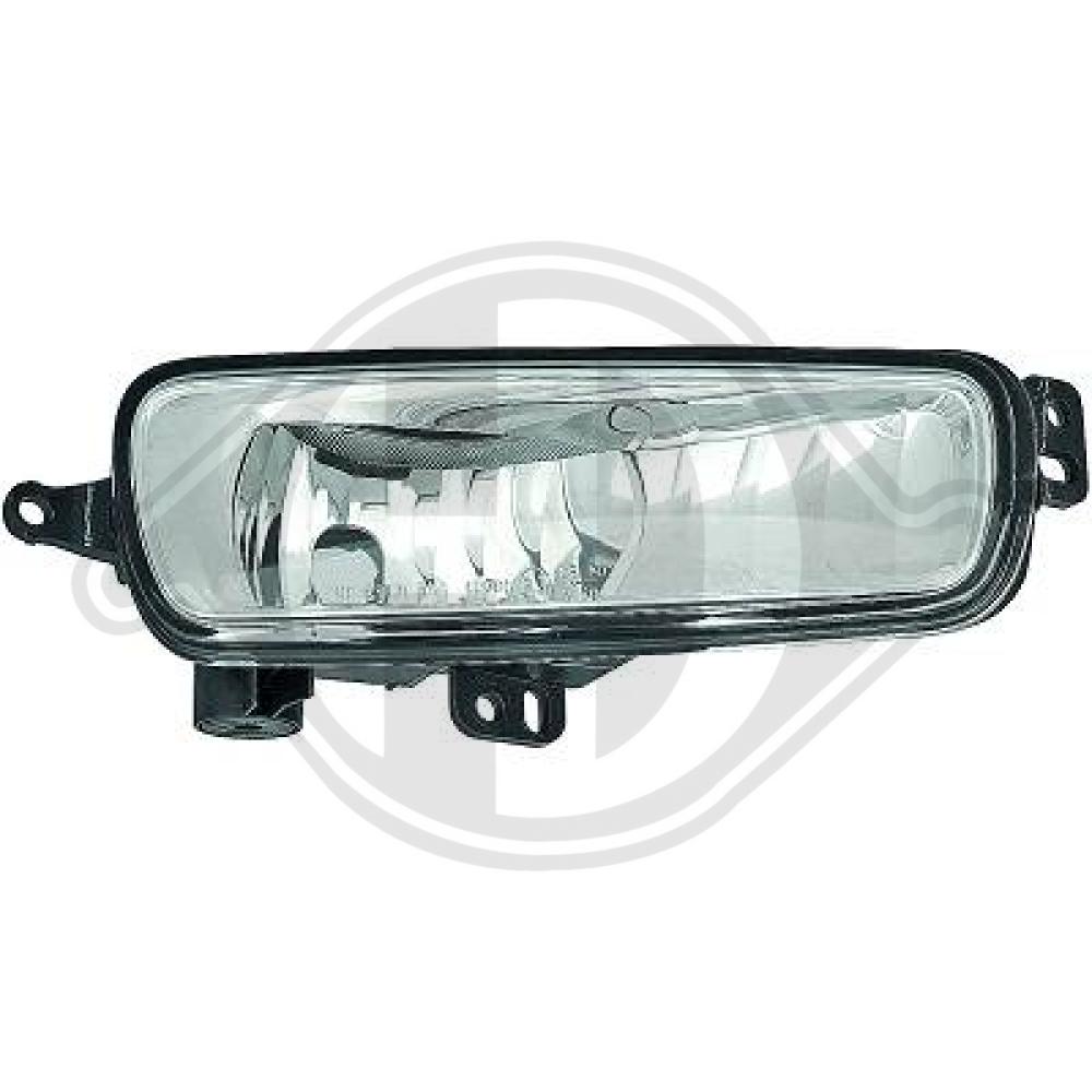 DIEDERICHS Tågelygte 1419088 H8 højre for FORD