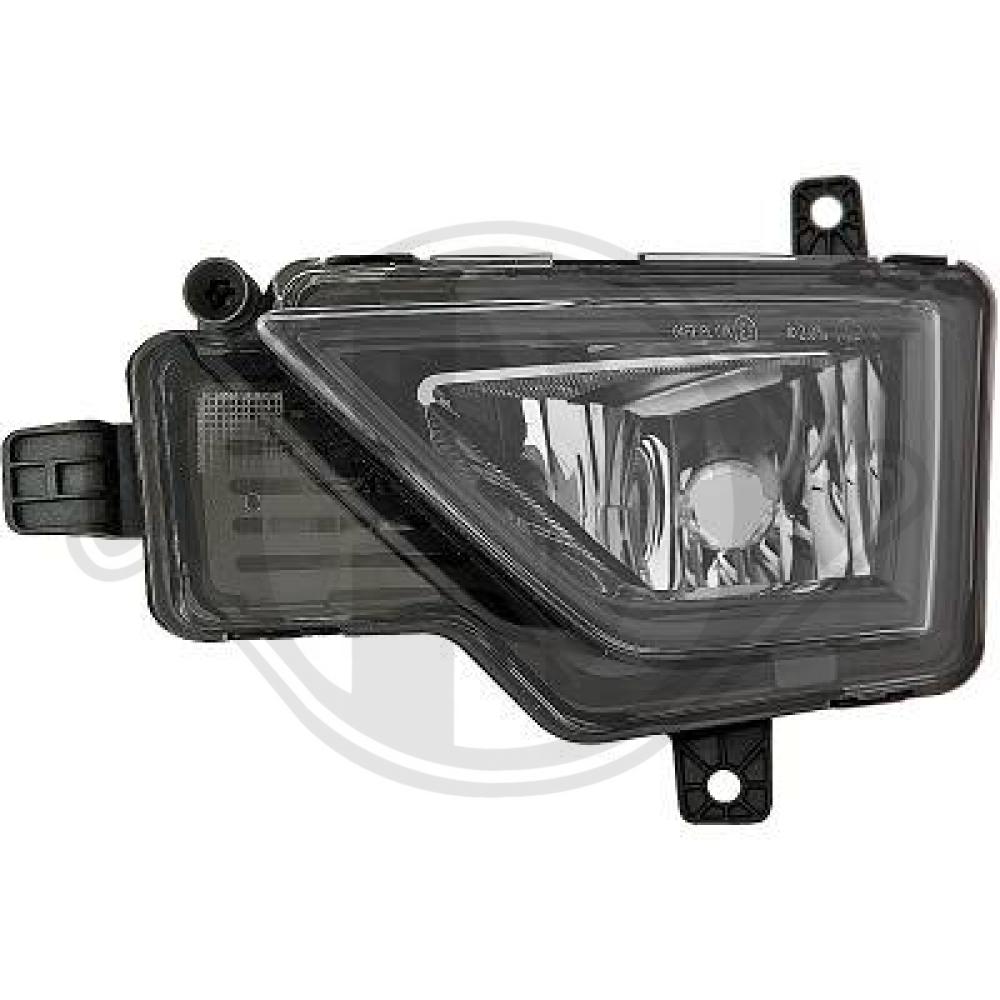 DIEDERICHS Tågelygte 2216789 H11 venstre for VW