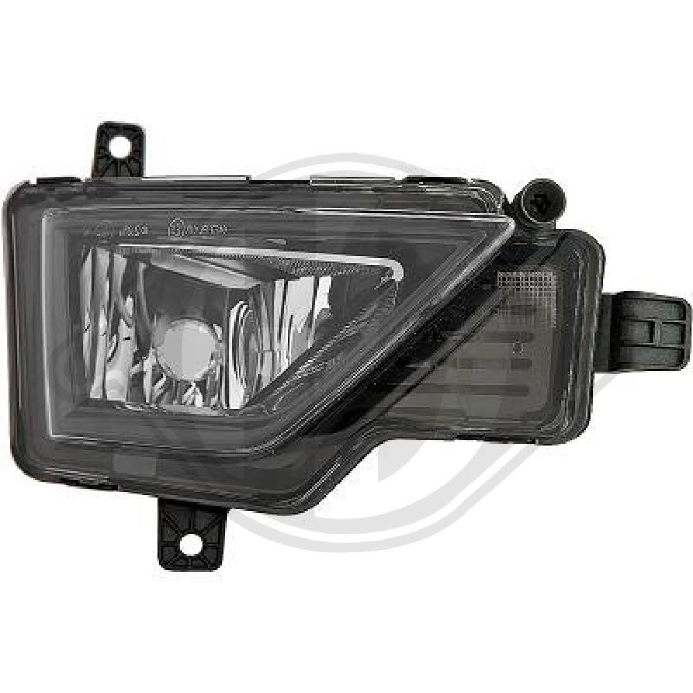 DIEDERICHS Tågelygte 2216788 H11 højre for VW