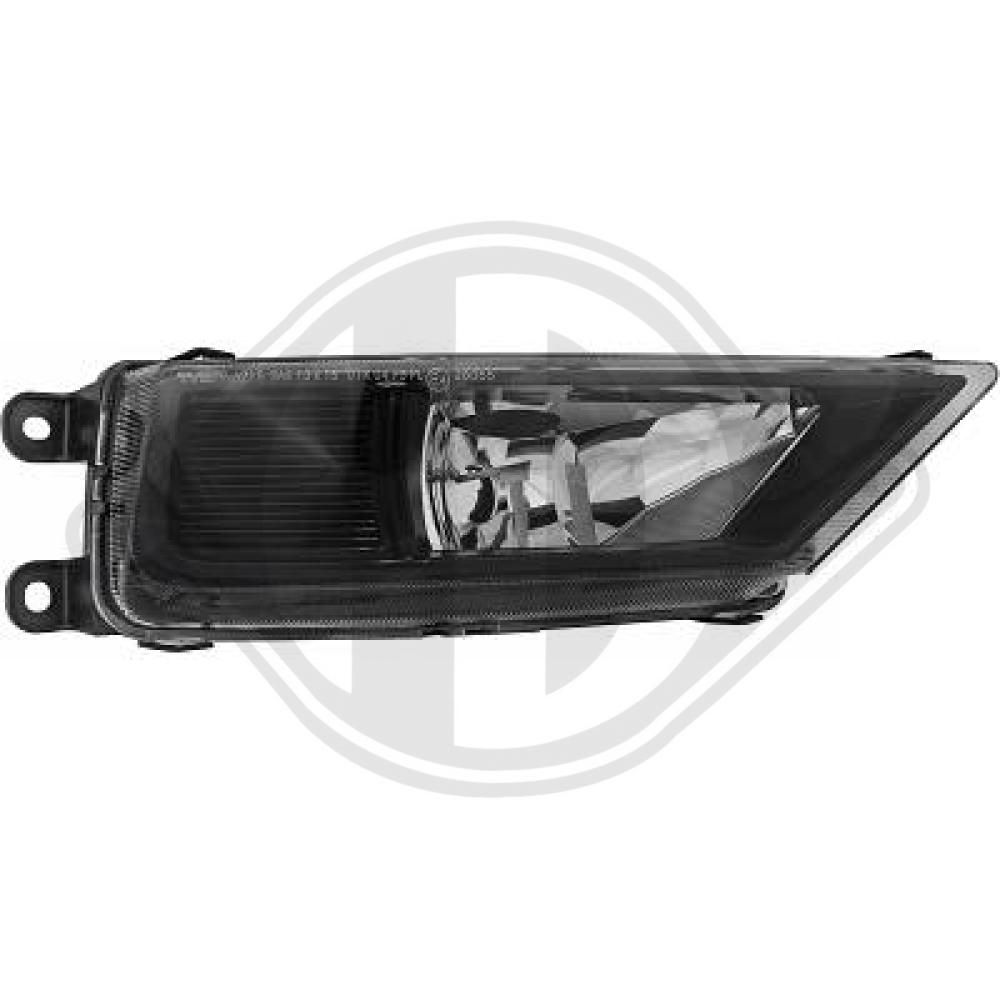 DIEDERICHS Tågelygte 2240888 H8 højre for VW