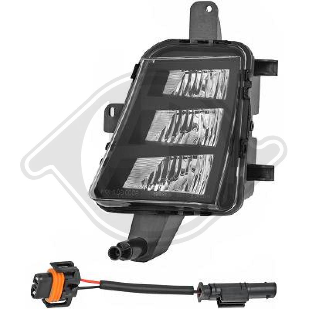DIEDERICHS Tågelygte 2217889 venstre for VW