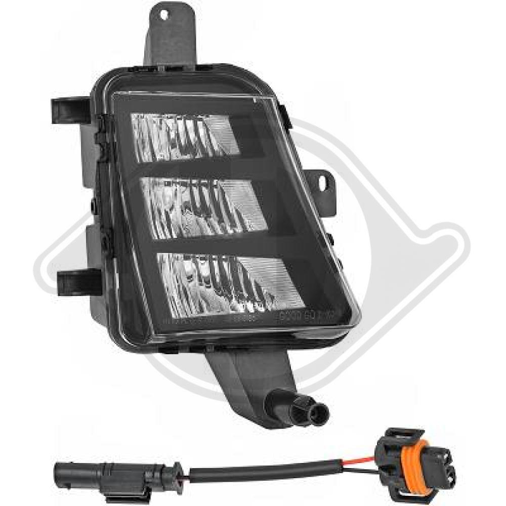 DIEDERICHS Tågelygte 2217888 højre for VW