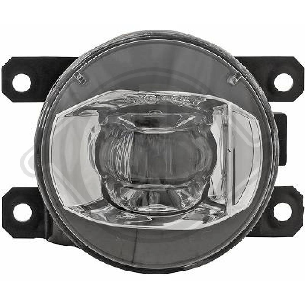 DIEDERICHS Tågelygte 2660388 LED højre for CHRYSLER