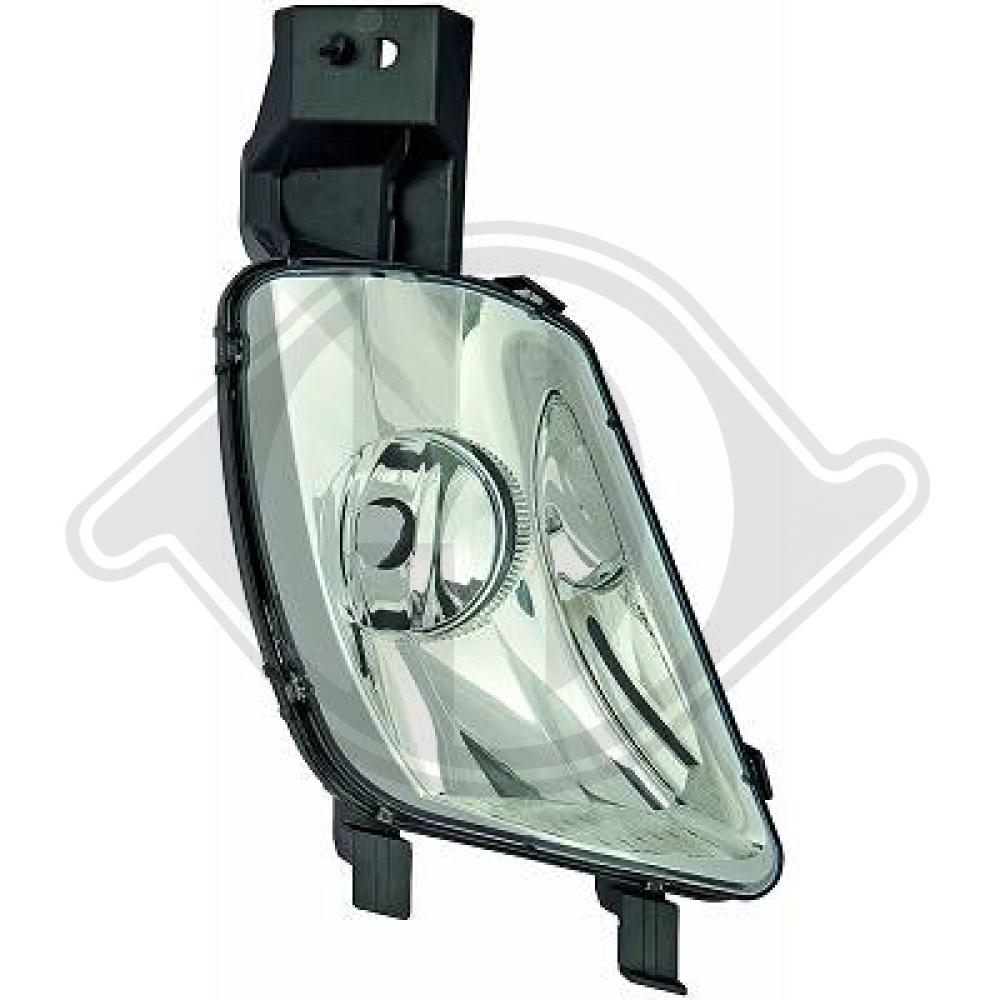 DIEDERICHS Tågelygte 4235188 H8 højre for PEUGEOT