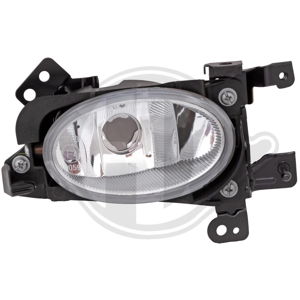 DIEDERICHS Tågelygte 5241088 H11 højre for HONDA