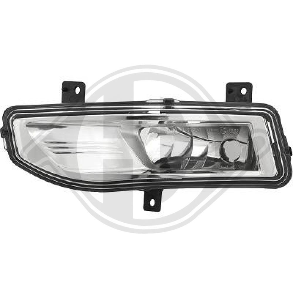 DIEDERICHS Tågelygte 6026089 H8 venstre for NISSAN