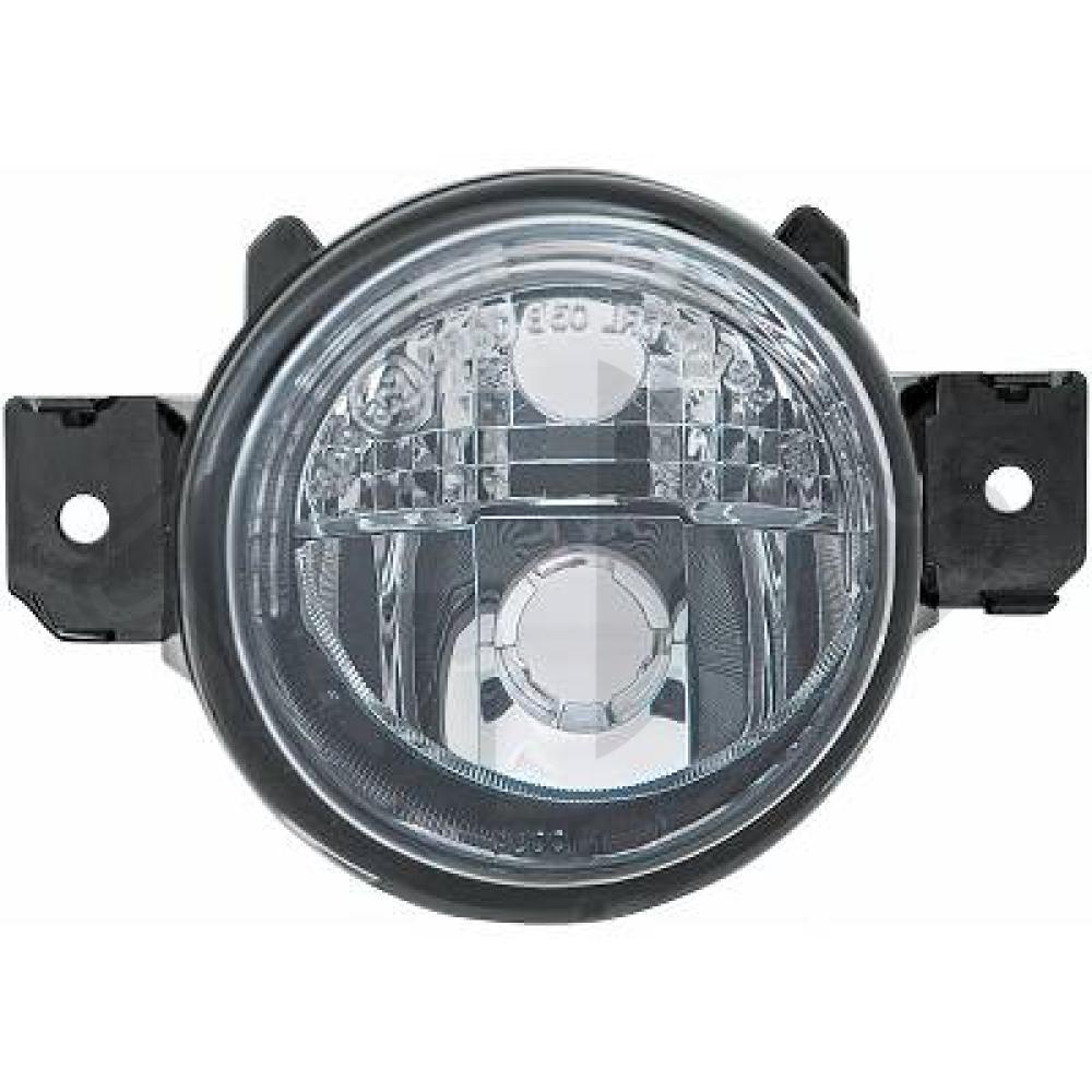 DIEDERICHS Tågelygte 6017089 PS19W venstre for NISSAN