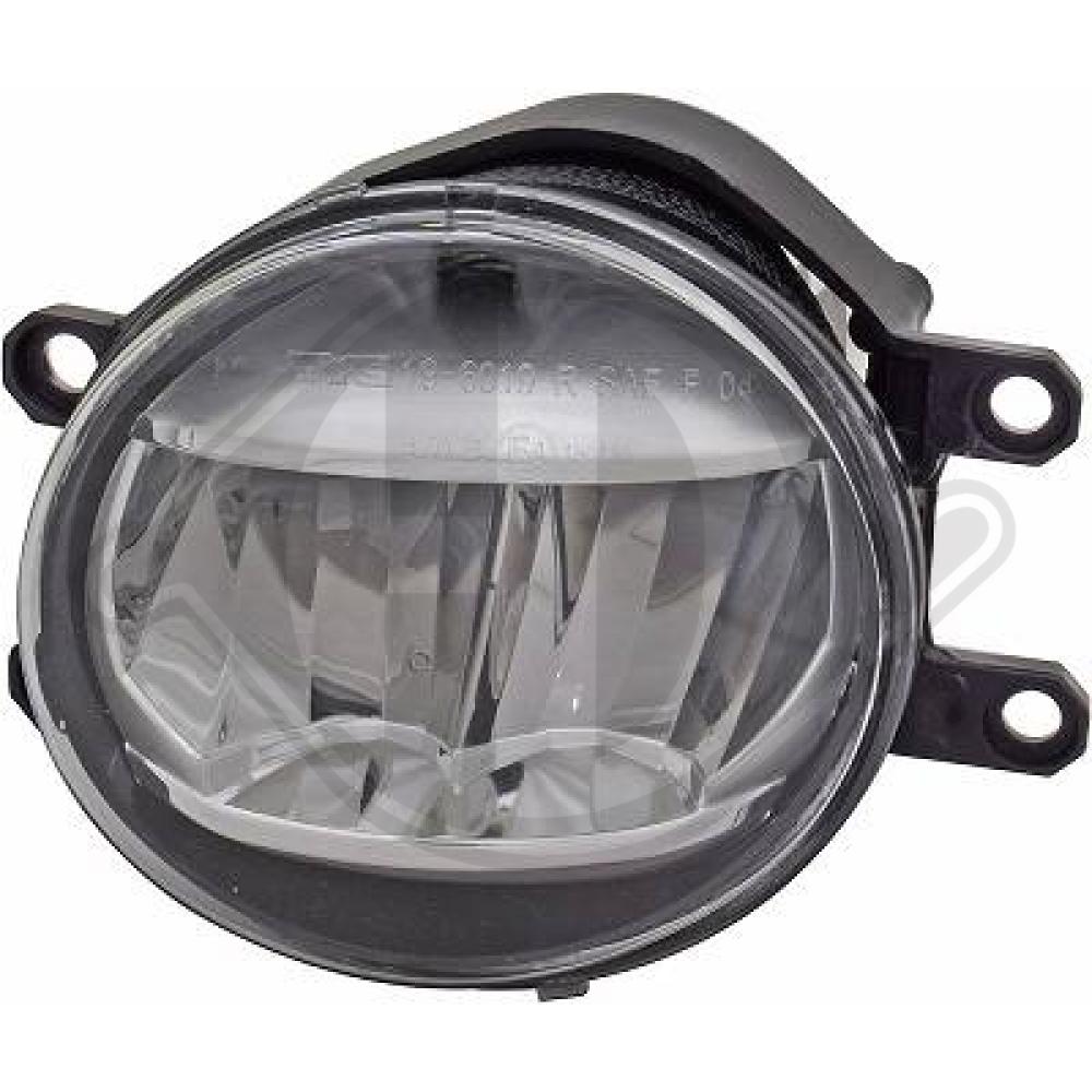 DIEDERICHS Tågelygte 6642089 LED venstre for LEXUS