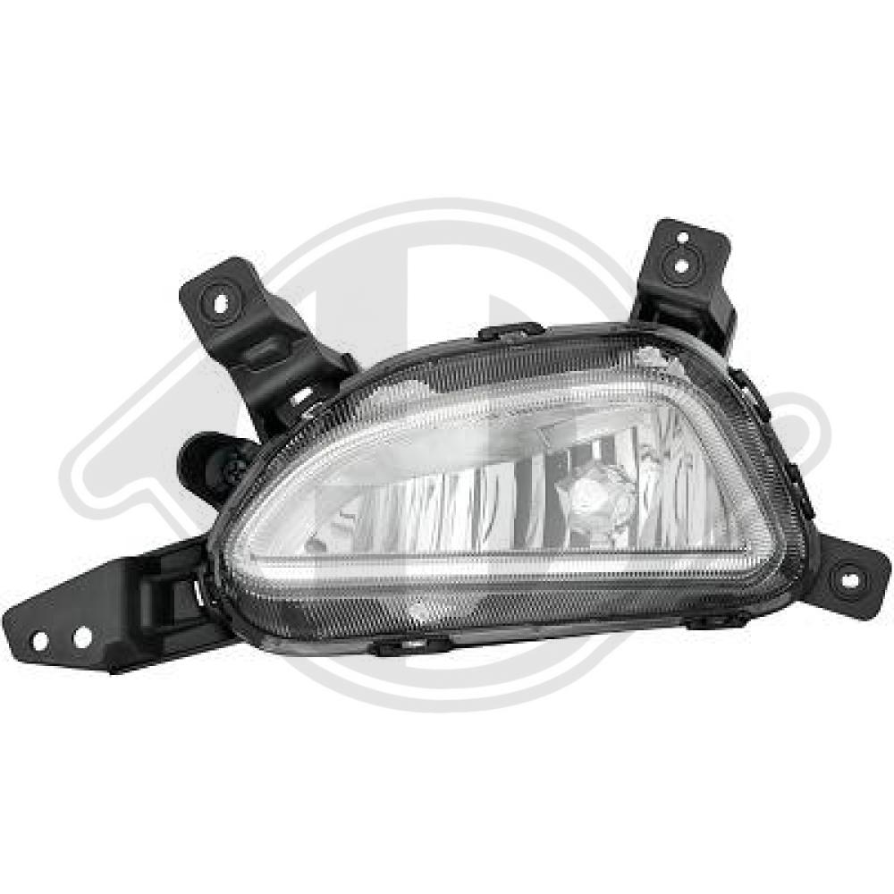 DIEDERICHS Tågelygte 6862088 H8 højre for HYUNDAI