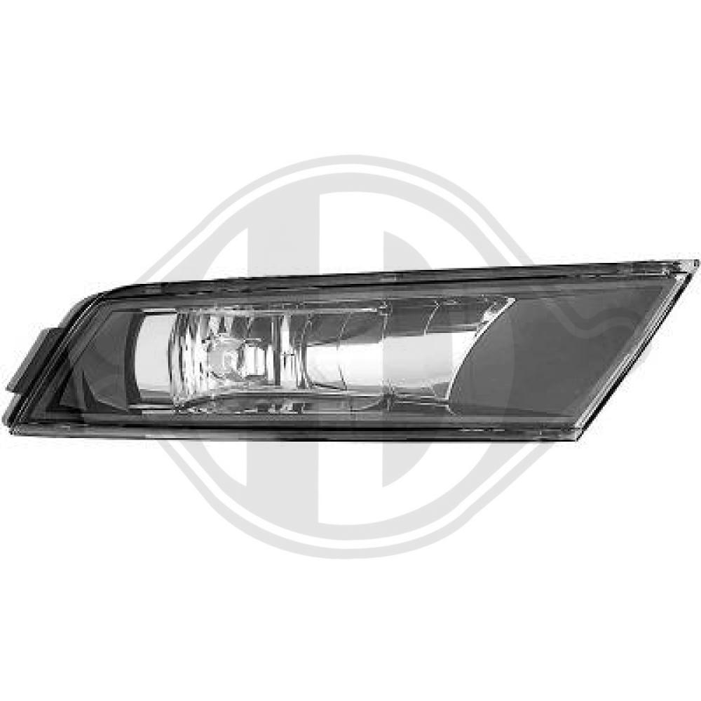 DIEDERICHS Tågelygte 7842088 H8 højre for SKODA
