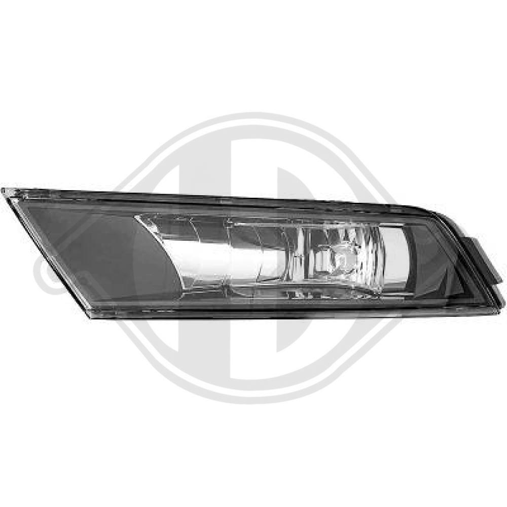 DIEDERICHS Tågelygte 7842089 H8 venstre for SKODA