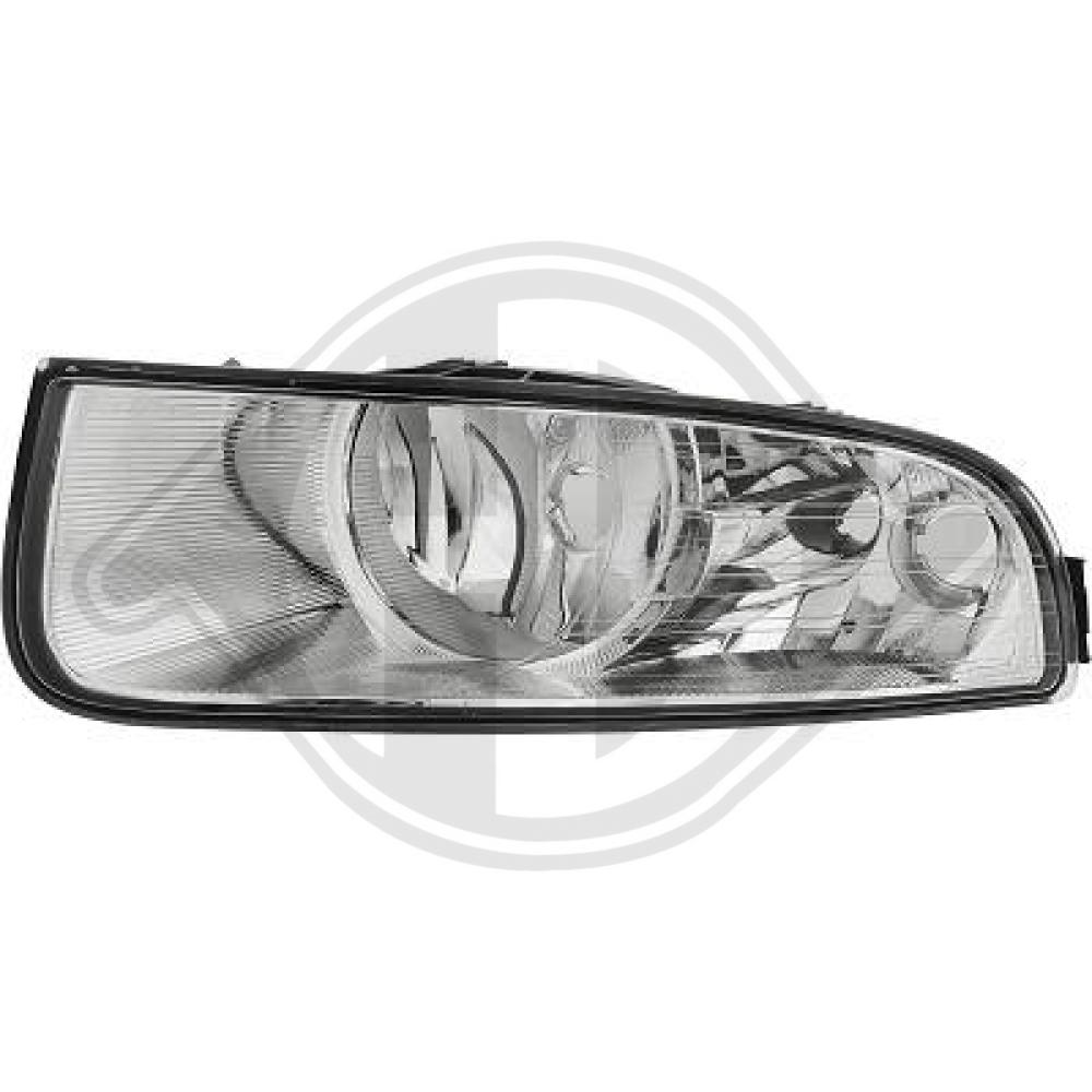 DIEDERICHS Tågelygte 7840089 P21W venstre for SKODA