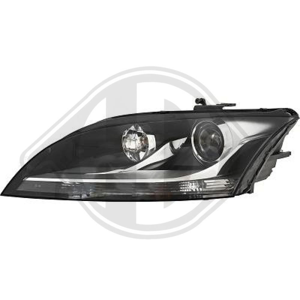DIEDERICHS Forlygte 1041083 W21W venstre for AUDI