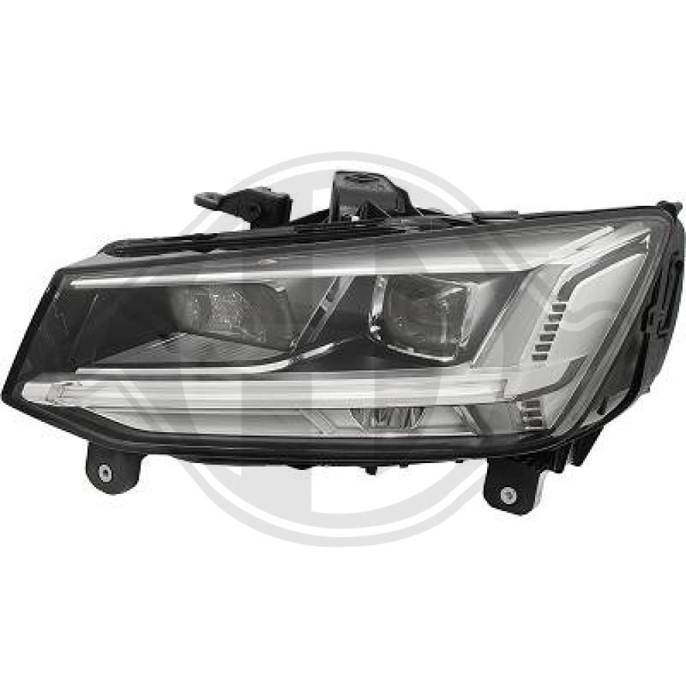 DIEDERICHS Forlygte 1055085 LED venstre for AUDI