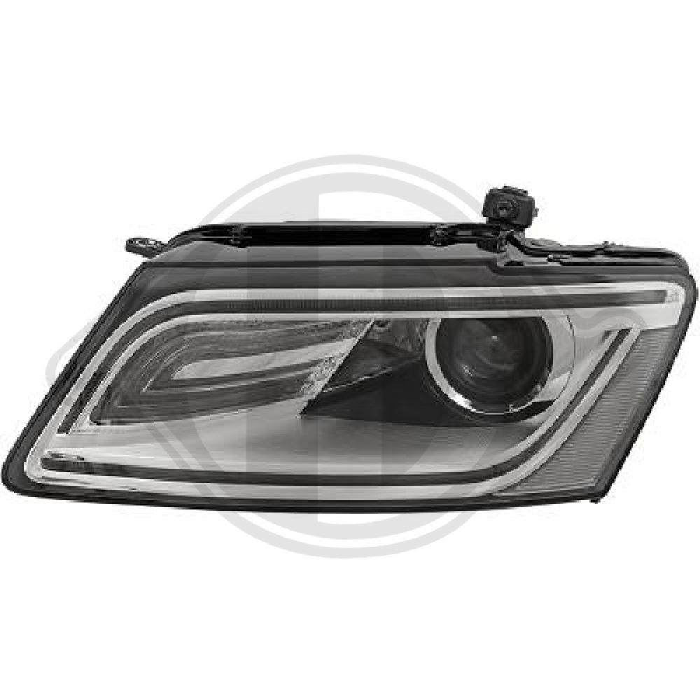 DIEDERICHS Forlygte 1075187 PSY24W venstre for AUDI