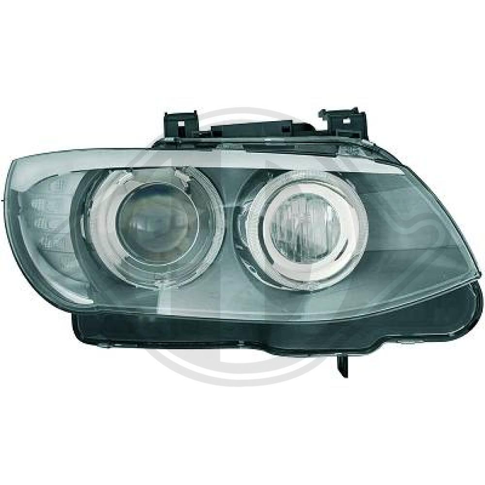 DIEDERICHS Forlygte 1216386 D1S (gasafladningslampe) højre for BMW